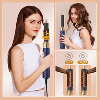 5 in 1 Multi Styler New Design Hair Dryer for Hair 5 in 1 Hair Styler with Curling Barrel Hot Air Brush Styling Tool Multistyler