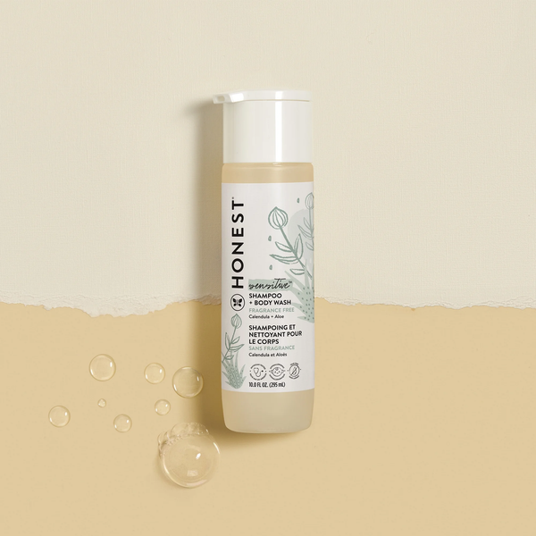 Sensitive Shampoo + Body Wash Fragrance Free - 10 Fl Oz